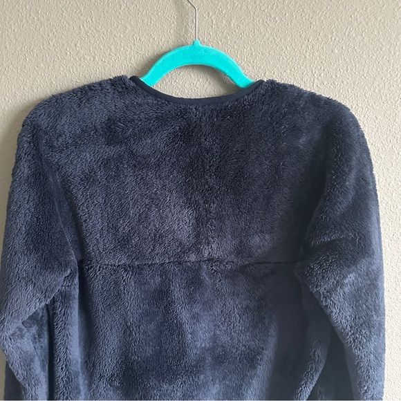 Patagonia Navy Fuzzy Fleece Quarter Zip Sweatshirt Small - Picture 9 of 12